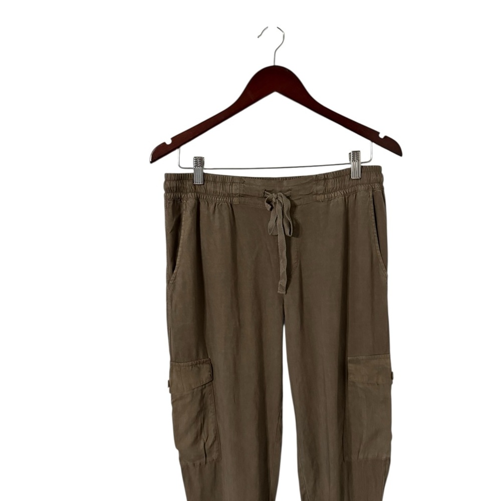 ANTHROPOLOGIE Cloth & Stone Green Khaki Trousers Pants - Picture 6 of 8